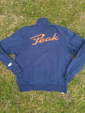 Vintage Peak Performance Zip-Up Sweater - Men's XL
